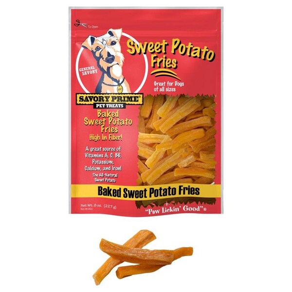 Savory Prime Savory Prime SPC Sweet Potato Grain Free Treats For Dogs 8 oz 467 - main